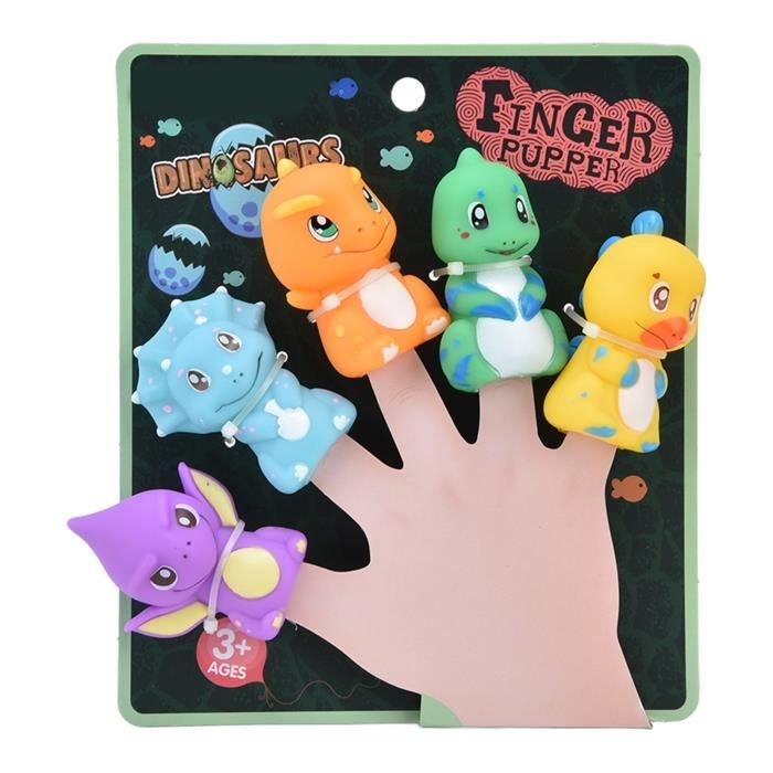 Lot De 10 Marionnettes à Doigt Animaux – Doux, Colorés, Pour Raconter Des Histoires Aux Enfants