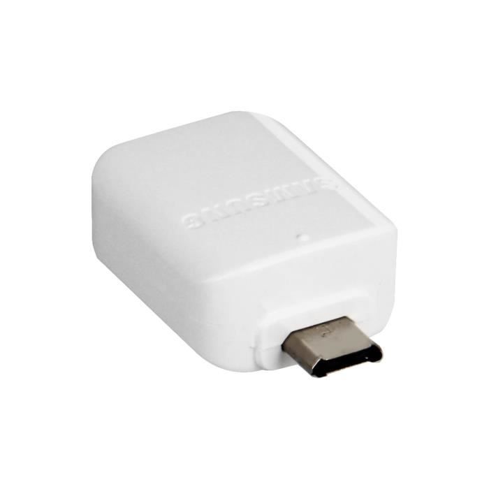 Adaptateur USB OTG Original Samsung vers Micro-USB - Transfert de données