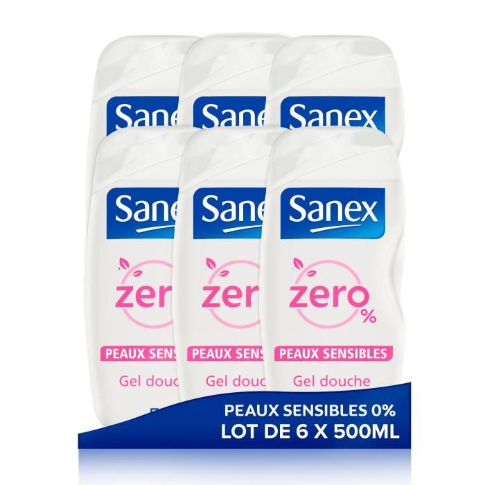 Lot De 4 Gels Douche Sanex Biome Protect - Sans Savon, Hydratant - 4 X 100g