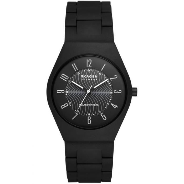 Montre Femme - Skagen - GRENEN OCEAN - Ø 37 mm - Solaire - Verre minéral - 3 atm Montre Femme - Skagen - GRENEN OCEAN - Ø 37 mm - Solaire - Verre minéral - 3 atm