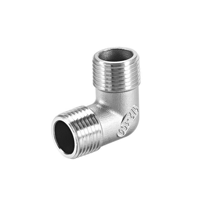 Coude Évent Inox 316 FP INOX - Filetage 22mm, Réf NA924, Neuf
