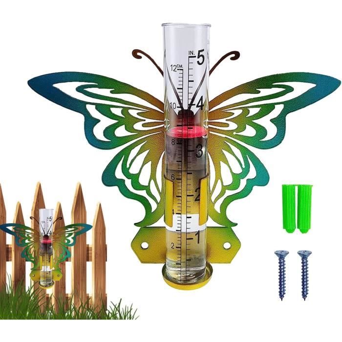 Pluviomètre Extérieur Résistant Au Gel - Décoration De Jardin Précise Pour Terrasse, Potager, Ferme