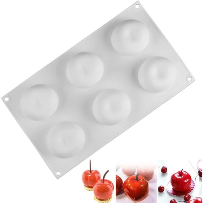 Moules En Silicone 3D Pour Fromage, Mousse, Chocolat, Savon - Lot De 2, Dimensions 28x17x3.4cm