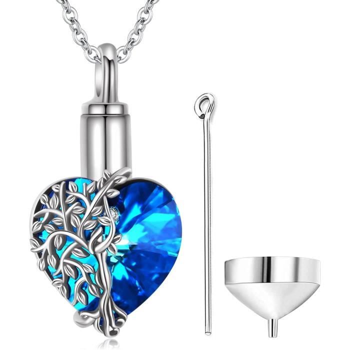Vous Cherchez Un Pendentif Pour Cendres 'Cœur' D'argent