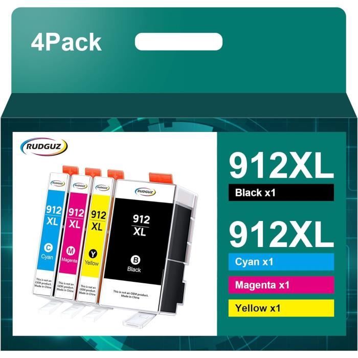 Lot 4 Cartouches D'encre Sublimation Aomya Pour SG400 SG800 - Puce Améliorée, 35 Ml, Noir/cyan/magenta/jaune