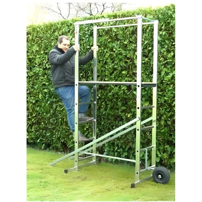 ESCALUX Echafaudage mobile de jardin Hortus 360 cm