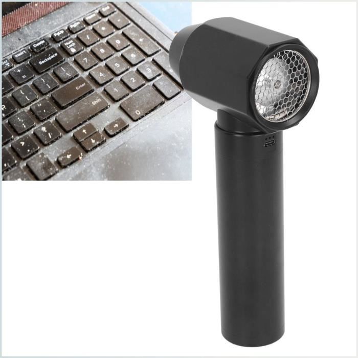 Souffleur d'air sans fil 51000 RPM avec 8 embouts et LED intégrée