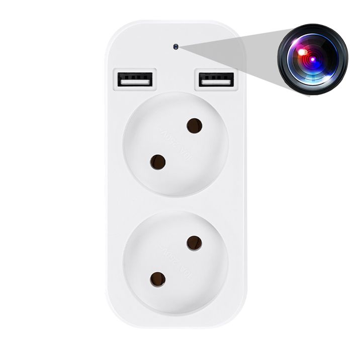 Prise murale caméra espion WiFi ⇒ Player Top Prise murale caméra espion WiFi ⇒ Player Top