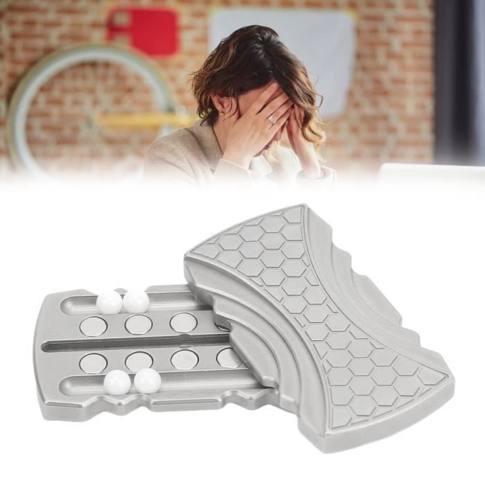 Curseur Magnétique Métal AOEVUIR – Jouet Fidget Poker – Antistress Et Concentration – Compact Et Portable