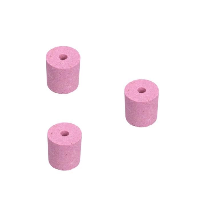 Lot De 10 Têtes De Meulage Corindon Brun - Formes Cylindrique/conique, Pour Outils Rotatifs, Métallurgie, Bricolage