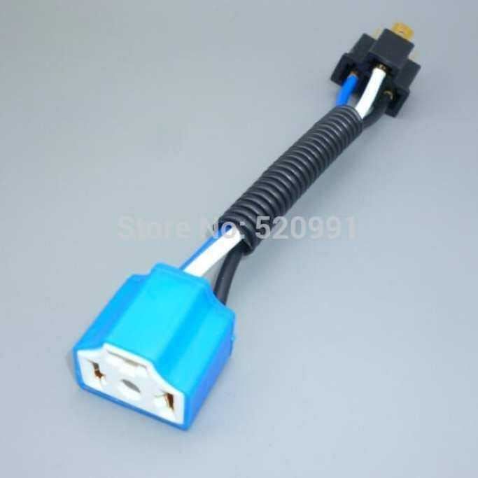 Connecteur D'extension Mâle H4 - Prise Pré-câblée, Plastique PVC, Pour Phare Voiture, Installation Plug And Play