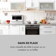 Lave-vaisselle compact 6 couverts - Klarstein Azuria - pose libre - nettoyage facile - porte vitrée - blanc-1