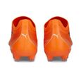 Chaussures De Foot Crampons Moulés Homme - PUMA ULTRA MATCH - Orange-1