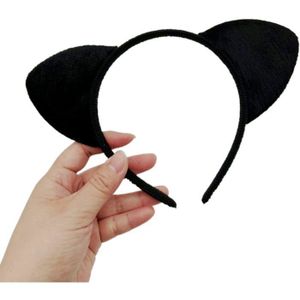 Serre-tête Oreilles De Chat - Bandeau Doux Rose Et Blanc Pour Carnaval, Fête, Cosplay
