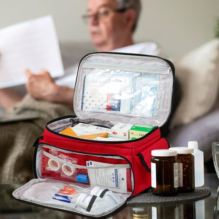 Trousse de secours étanche vide – grande capacité, sac médical portable ...