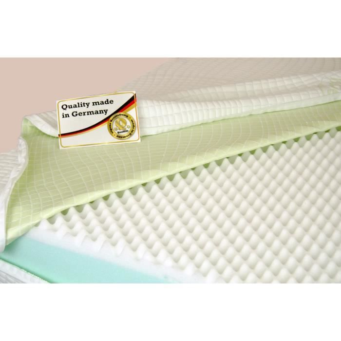 Matelas 75x190 Hauteur 10 cm - Pour enfants, Revêtement Aloe