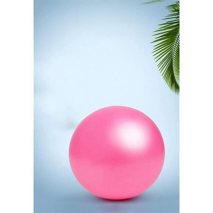 Mini Ballon De Gym 25 Cm - Ballon Pilates, Yoga, Fitness - Anti-dérapant En PVC - Pour Abdos, Équilibre, Rééducation
