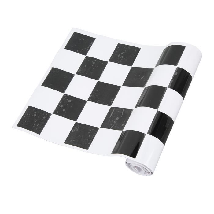 Dilwe Autocollant Capot Voiture Stripes Stickers Universel