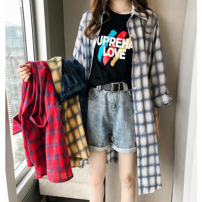 Chemise à manches longues résistante au soleil pour femme
