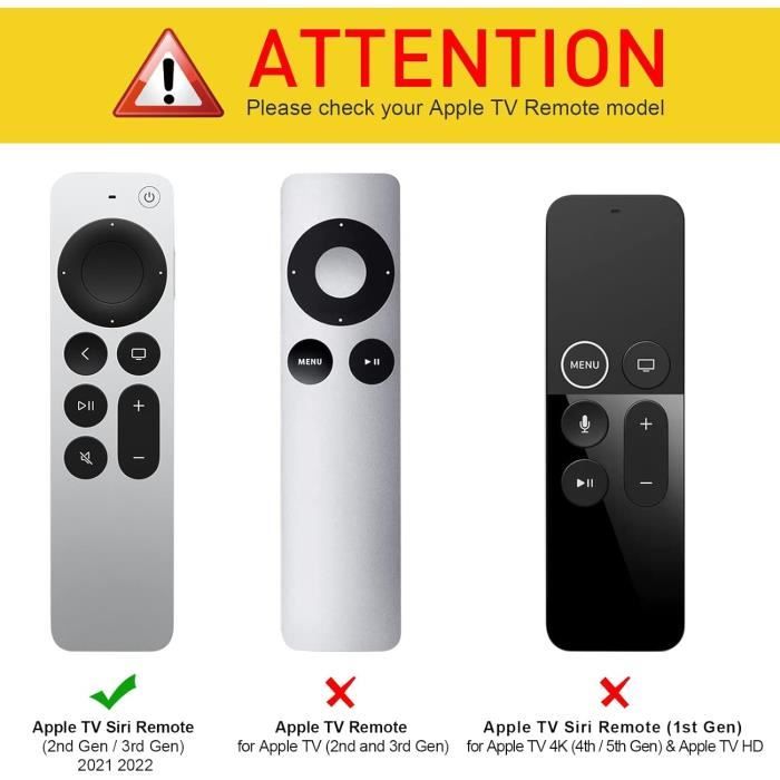 Coque Silicone Antidérapante Pour Télécommande Fire TV Stick 4K - Léger, Coloris Blanc, Rouge, Noir, Bleu - 11