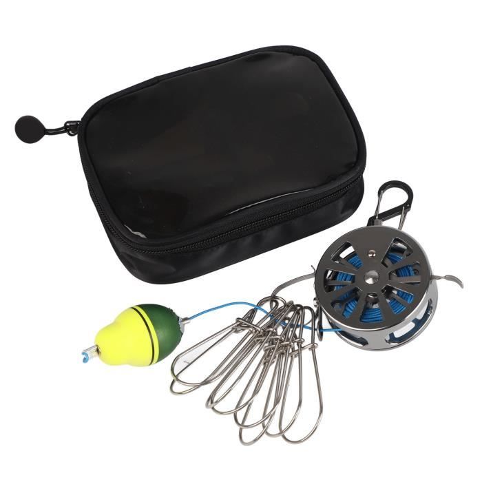 Boucle de Verrouillage de Pêche 5m en Acier Inoxydable pour Poisson Vivant Accessoires de Pêche