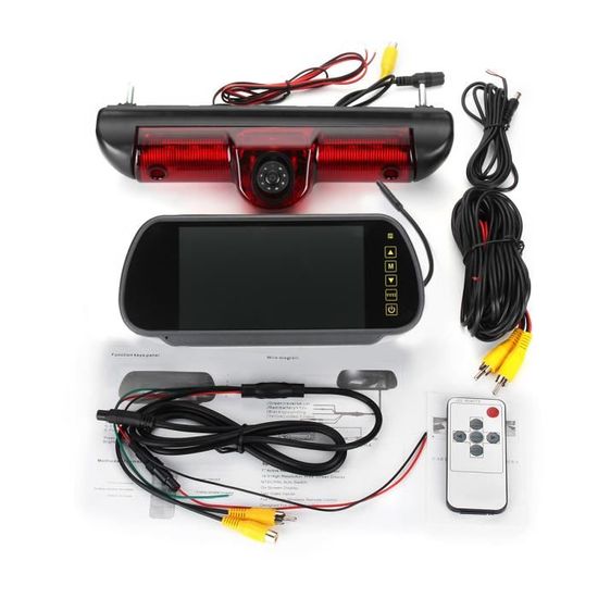 1280 * 720 Pixels 1000Tv Lines Haute Qualité Objectif 18Mm Voiture Trou Réservé Caméra De Vue