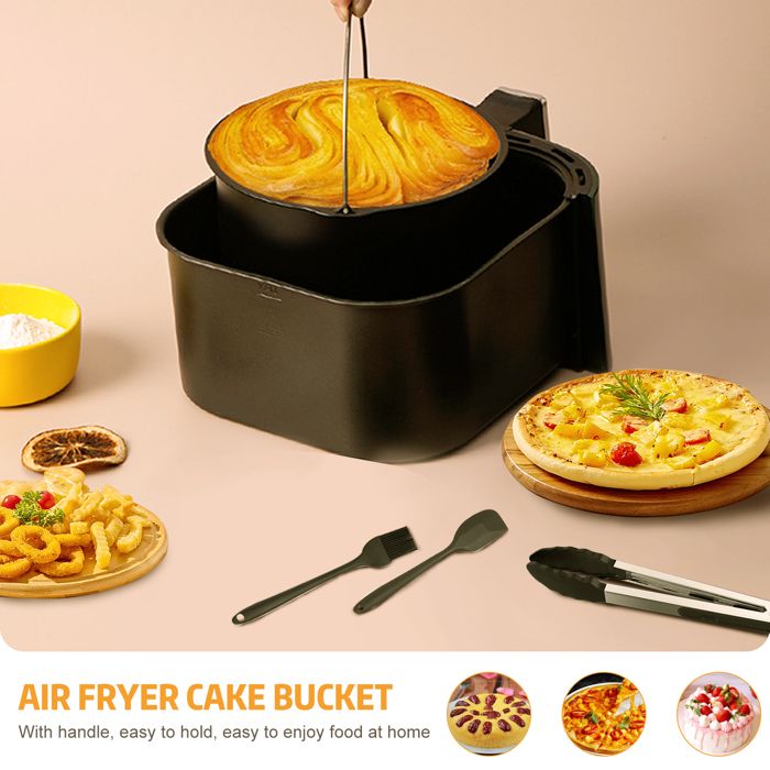 Accessoires Air Fryer 19 Pièces Fentic - Compatible Philips Cosori Ninja - Moule Silicone + Livre Recettes
