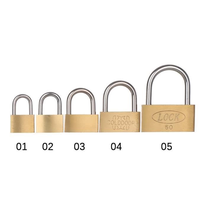 Petit Cadenas Vintage En Cuivre Doré – À Combinaison, Style Rétro Et Super Mignon