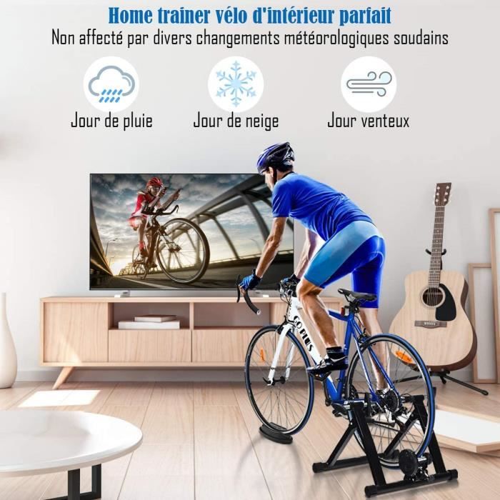 Support roue home trainer top