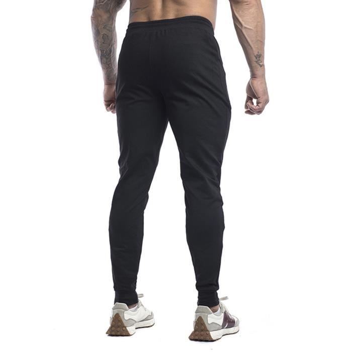Pantalon noir homme hot sale slim
