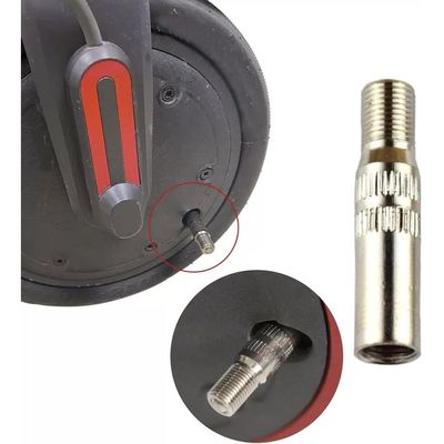 Lot 4 Valves Tubeless Pour Trottinette électrique Xiaomi, Ninebot - Valves Droit En Métal Et Caoutchouc Haute Résistance