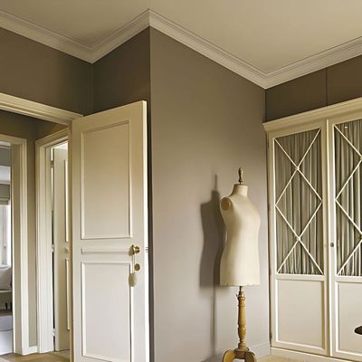 Bordure de mur et de plafond frise stuc PU antichoc CR807/A/B: Flat bar CR807