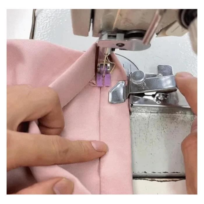 Guide De Couture Magnétique En Acier Inoxydable - Pour Machine à Coudre - 2 Pièces - Aide à La Couture Droite