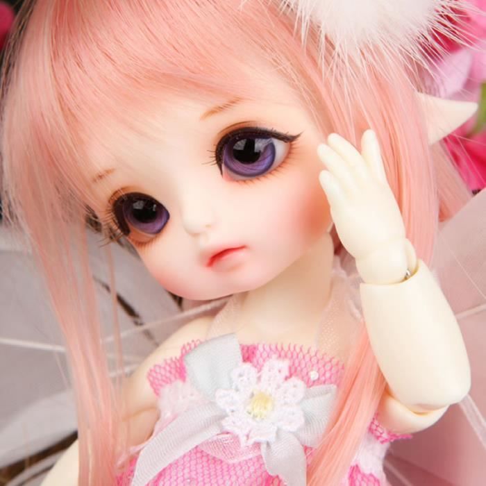 1/6 BJD Poupée Jouet Mignon Fille Poupée Longue Robe De