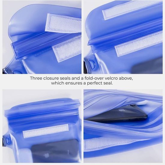 Étui Pour Tablette En PVC Imperméable Avec Sangle Extérieure Réglable - Noir