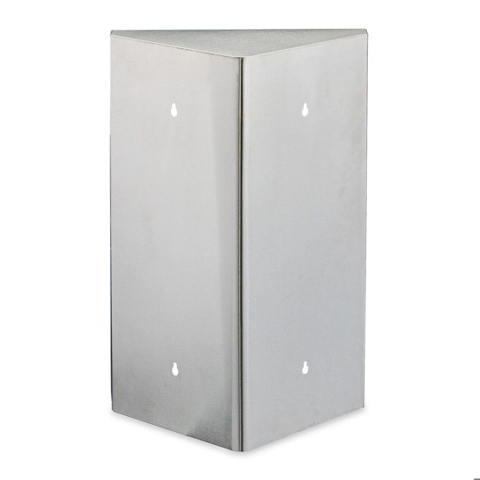 Armoire à Pharmacie Murale 3 Compartiments – 45x30x17,5 Cm – Verrouillable – Argentée