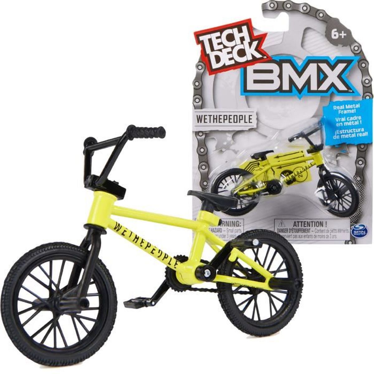 Tech Deck SPIN MASTER BMX mini bike kit Wethepeople Jaune 6 ans