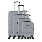Set de 4 Valises BRAZILIA-M - GRIS - BLUESTAR
