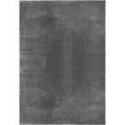 Tapis moelleux - THE CARPET - Relax - Antidérapant - Lavable - Anthracite - 140x200 cm