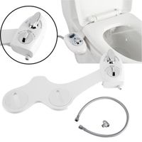 Compete-Siège de toilette bidet réglable Jet d'eau douce Jet d'eau non-électrique Bidet mécanique pour salle de bains  HB038 -ZOO