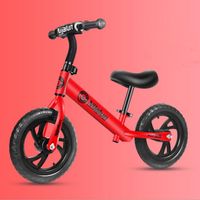Draisienne OHP - Vélo enfant rouge 12 pouces - Acier carbone - 2-6 ans