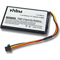 vhbw Li-Ion batterie 1200mAh (3.7V) pour navigateur, GPS TomTom Go 50, 60 comme CP553450 1ICP6//34/50, TIAN YU 4.07Wh,