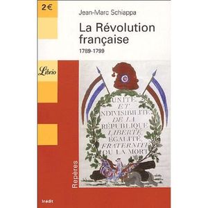 LIVRE HISTOIRE FRANCE La Révolution française