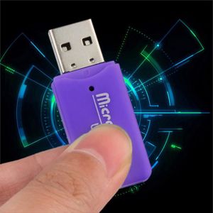LECTEUR DE CARTE EXT. tenoens® High Speed ​​Mini USB 2.0 Micro SD TF T-F