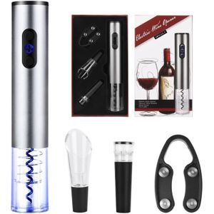 Kit d'outils pour le vin, avec tire-bouchon, accessoires de cuisine, ouvre- bouteille, levier de barre, tire-bouchon, co -WILM3682 - La cave Cdiscount