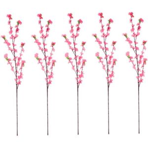 FLEUR ARTIFICIELLE Branches de Fleur de Cerisier artificielles Real T