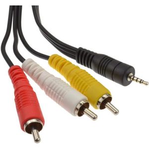 Cable audio rca coude - Cdiscount