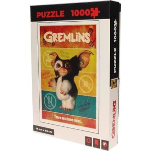 PUZZLE 1000 Pièces Gremlins, Personnage Gizmo, Puzzle Adu