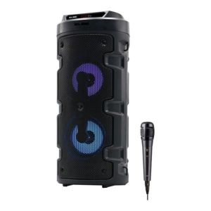 ENCEINTE NOMADE Enceinte Bluetooth avec Microphone Karaoké ELBE 10