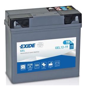 BATTERIE VÉHICULE GEL12-19 51913, EXIDE Batterie de démarrage EXIDE 